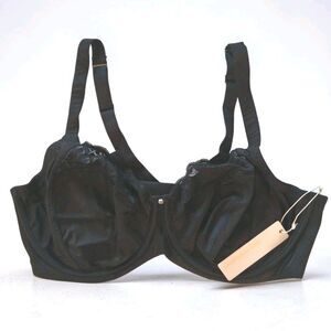 Bare Necessities Bra 42DD BLACK Midnight Side Support Style A10089 Underwire NWT